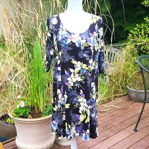 J.jill beautiful floral dress, SP